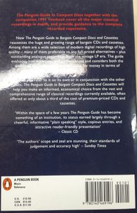 The Penguin Guide To Bargain Compact Discs And Cassettes (Bargain Buys In Classical Music)