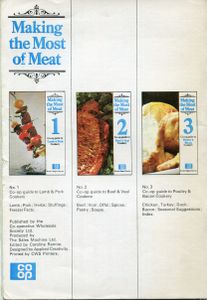 Making the Most of Meat 3 Co-op guide to Poultry & Bacon Cookery