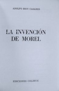 La invención de Morel