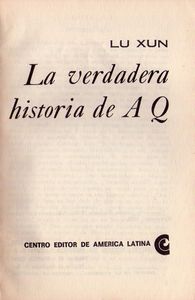 La verdadera historia de A Q