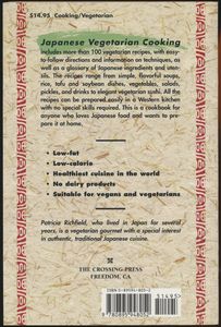 Japanese Vegetarian Cooking: From Simple Soups to Sushi
