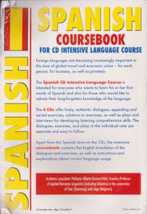 Spanish Coursebook For CD Intensive Language Course
