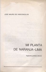 Mi Planta De Naranja - Lima