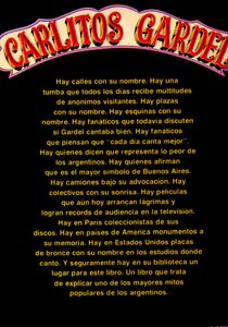 Carlitos Gardel como nunca se vio