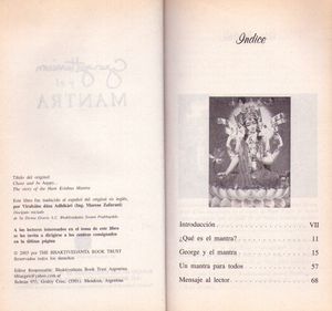 George Harrison y el mantra