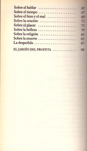 El profeta / El jardín del profeta