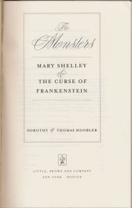 The Monsters: Mary Shelley & The Curse of Frankenstein