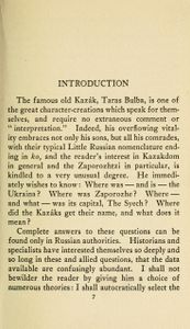 Taras Bulba. A Tale Of The Cossacks