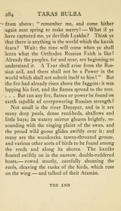 Taras Bulba. A Tale Of The Cossacks