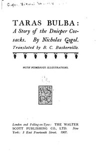 Taras Bulba. The Story Of The Dnieper Cossacks