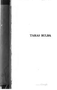 Taras Bulba. A Tale Of The Cossacks