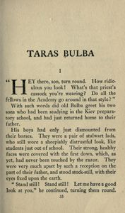 Taras Bulba. A Tale Of The Cossacks
