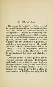 Taras Bulba. A Tale Of The Cossacks