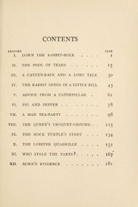 Alice's Adventures In Wonderland