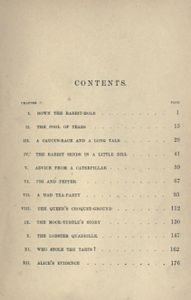 Alice's Adventures In Wonderland