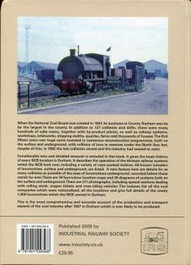 The Industrial Railways & Locomotives of County Durham - Part 2 The National Coal Board and British Coal