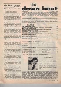 down beat Volume 1958 (25/01)