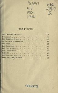 The Prose Tales of Alexander Poushkin