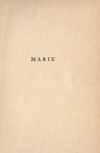 Marie: A Story Of Russian Love