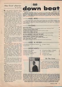 down beat Volume 1958 (25/03)
