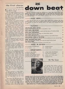 down beat volume 1958 (25/05)