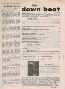 down beat Volume 1958 (25/07)