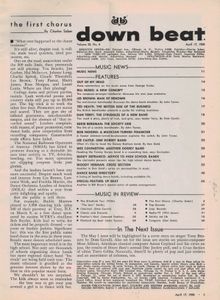 down beat Volume 1958 (25/08)