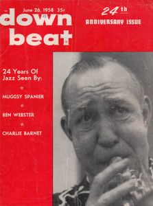 down beat Volume 1958 (25/13)