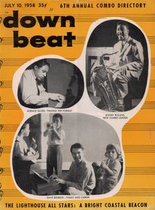 down beat Volume 1958 (25/14)