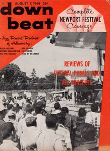 down beat Volume 1958 (25/16)