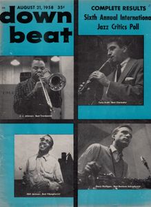 down beat Volume 1958 (25/17)