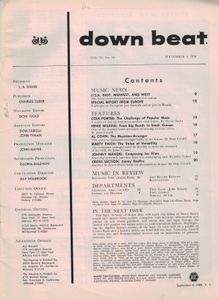 down beat Volume 1958 (25/18)