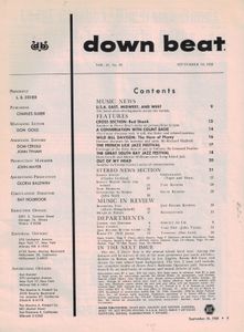 down beat Volume 1958 (25/19)