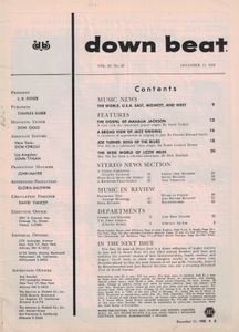 down beat Volume 1958 (25/25)