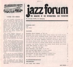 jazz forum Nr. 52 (2/1978)
