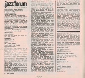 jazz forum Nr. 58 (02/1979)