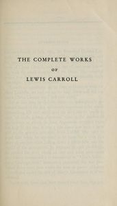 The Complete Works Of Lewis Carroll