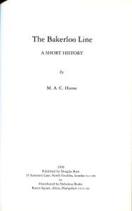 The Bakerloo Line: A Short History