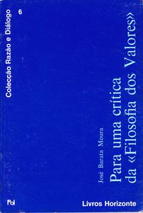 Para Uma Crítica Da «Filosofia Dos Valores»