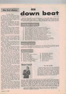 down beat Volume 1957 (24/01)