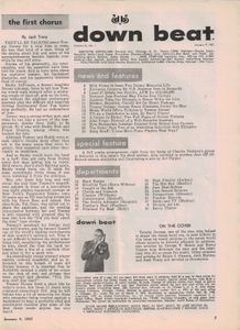 down beat Volume 1957 (24/01)