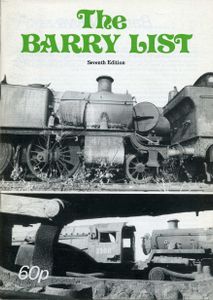 The Barry List; Seventh Edition