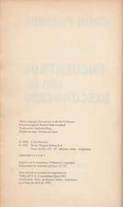 Encuentros Con Lo Desconocido