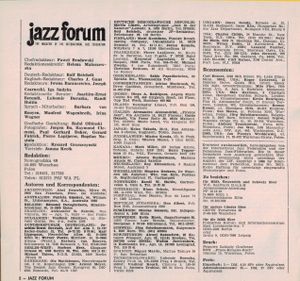jazz forum Nr. 65 (03/1980)