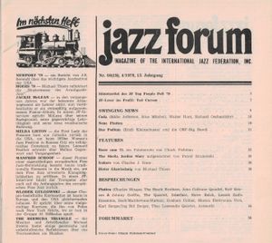 jazz forum Nr. 60 (04/1979)