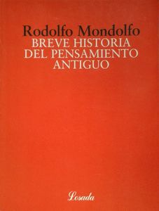 Breve historia del pensamiento antiguo