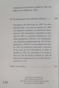 Breve historia del pensamiento antiguo