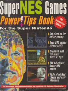 Super Nes Games Power Tips Book