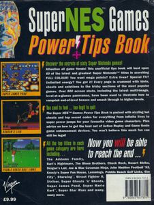 Super Nes Games Power Tips Book