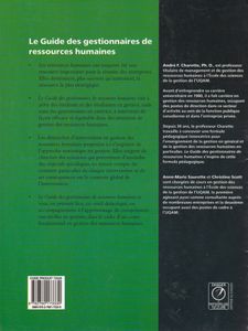 Le guide des gestionnaires de ressources humaines, 3e édition